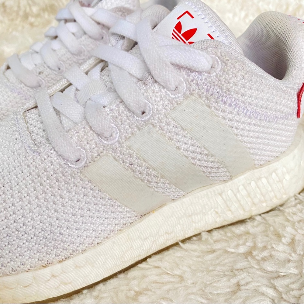 Adidas Men’s NMD R2 CNY White Chinese Sneakers - Picture 11 of 14